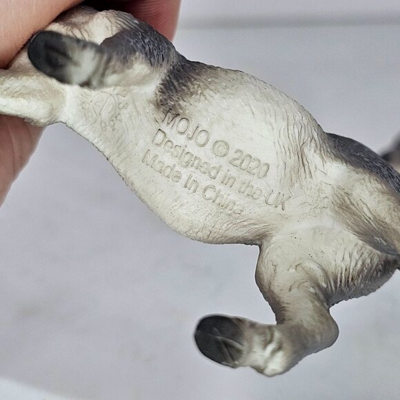 Mojo Donkey Jenny Mom And Foal Baby Figurine Set Plastic Toy Equus Asinus - Picture 6 of 10